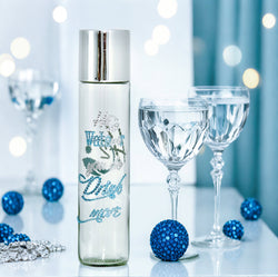 Swarovski and Preciosa crystal-embellished bottle