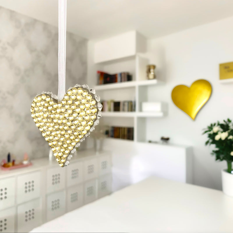 Preciosa crystal-embellished double-sided home decoration