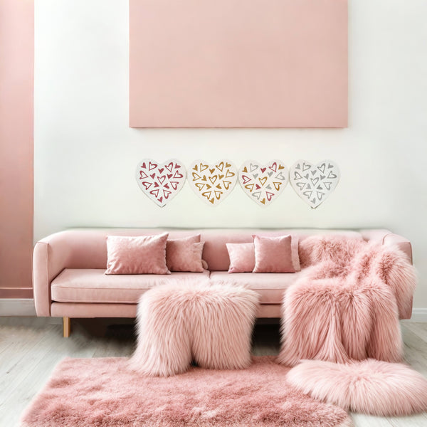 Glittering home decor artwork