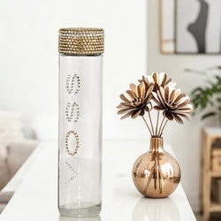 Preciosa crystal-embellished Voss bottle